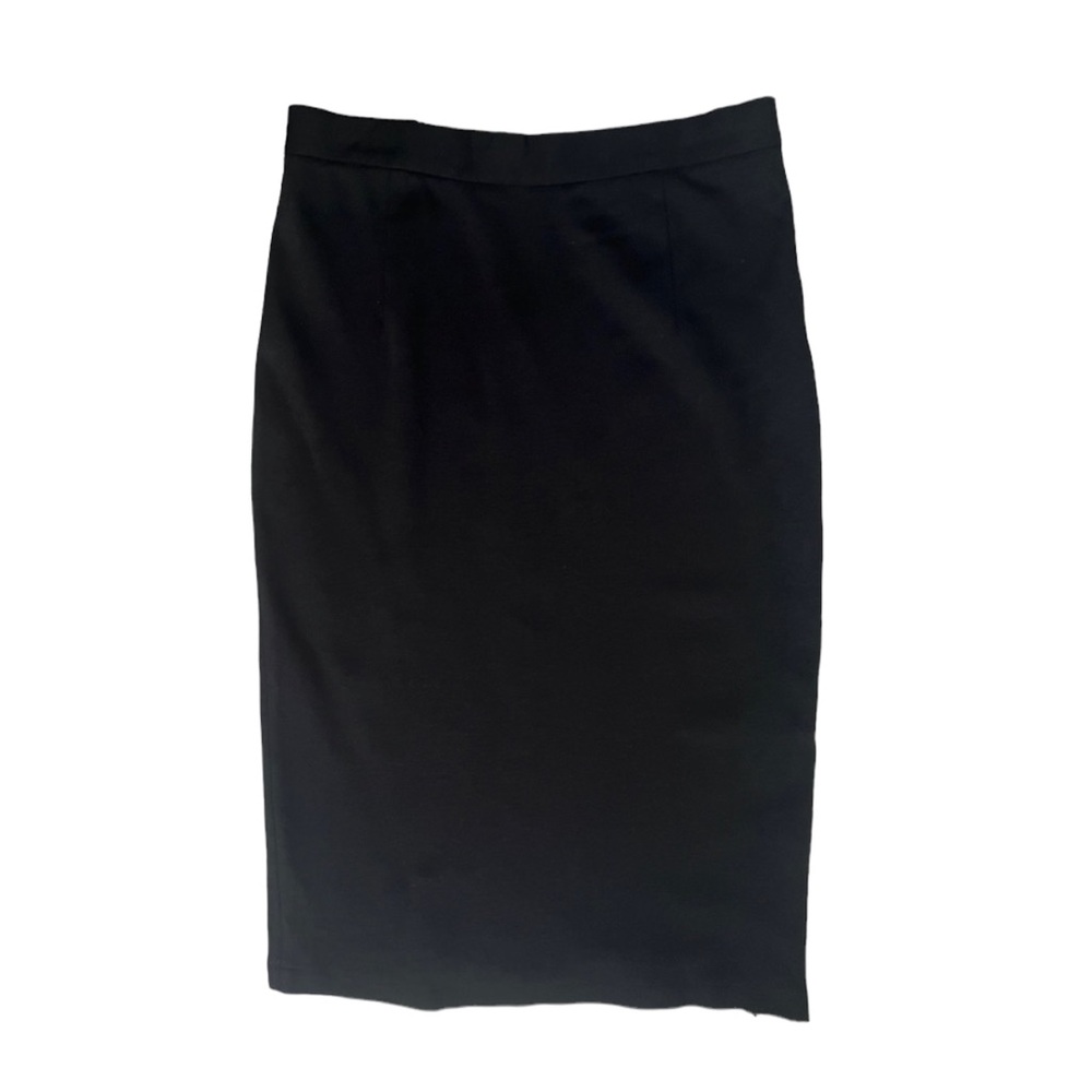 Alice + Olivia Employed Straight Pencil Black Zipper Skirt - Size 6